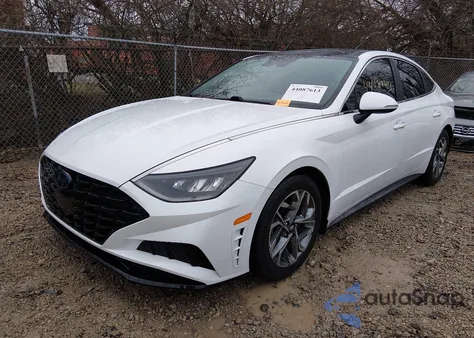 2020 Hyundai Sonata Sel from USA, damaged, VIN 5NPEF4JAXLH053976